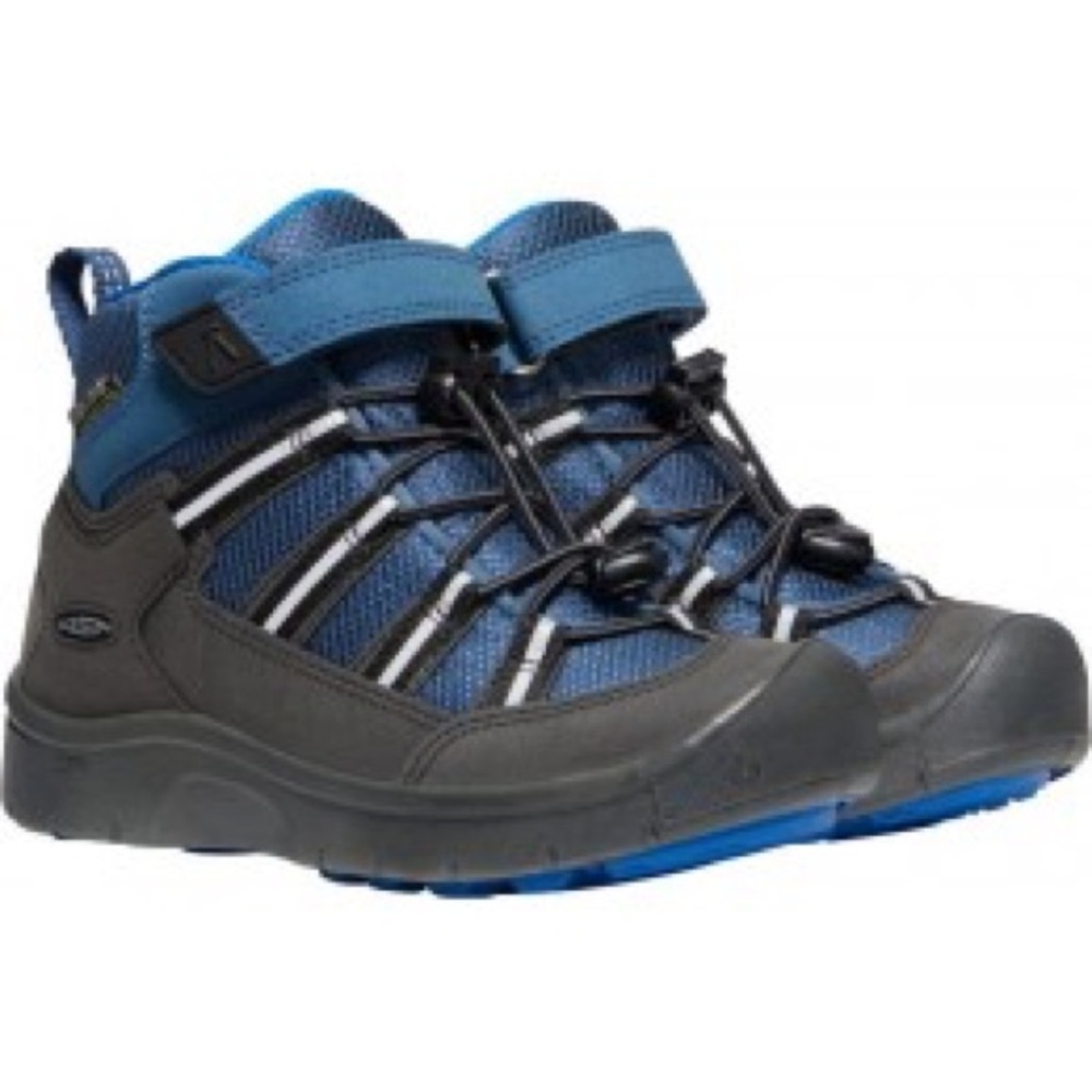 Size 3 Youth Keen Kids Navy and Charcoal Sneakers